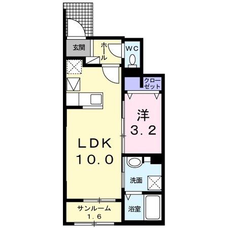 レジデンス　カサノIVの物件間取画像